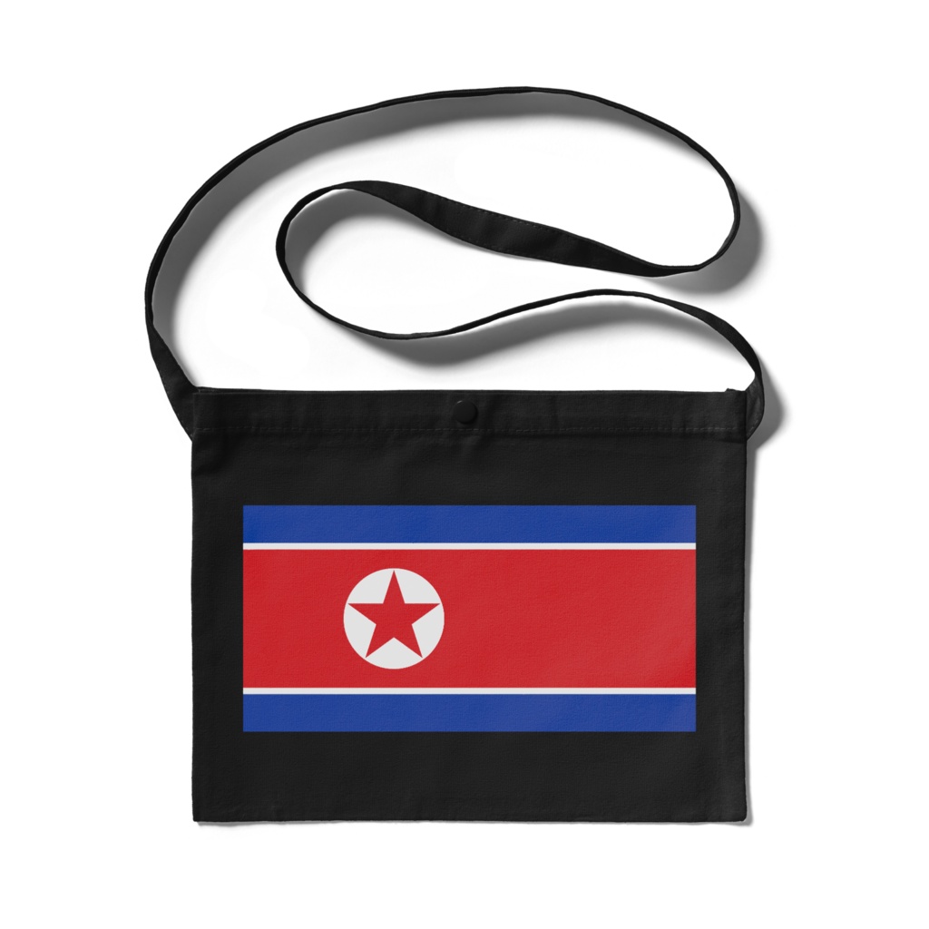 国旗サコッシュ【朝鮮】