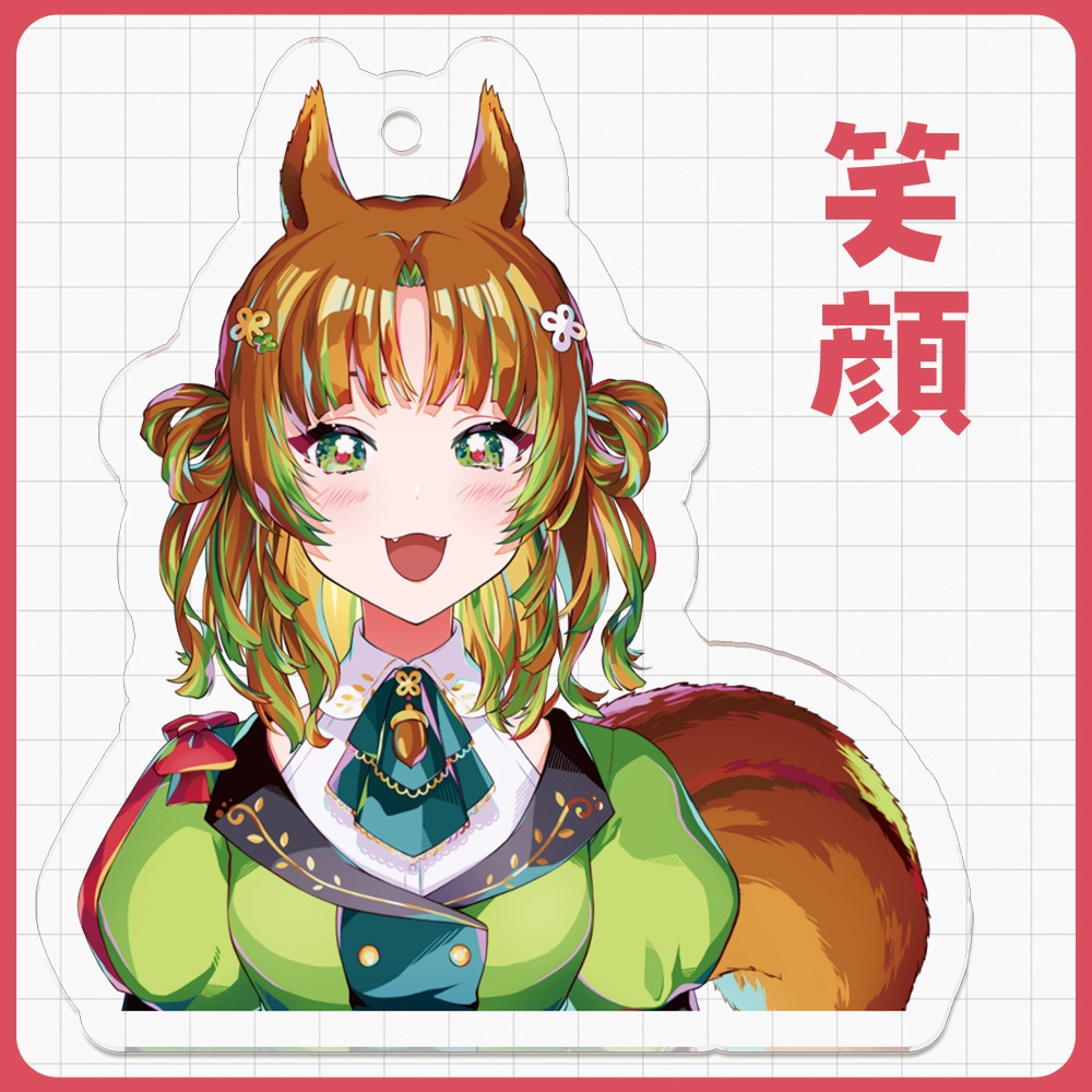 7/14まで!【新モデル】表情筋味わいアクキーセット※受注発注