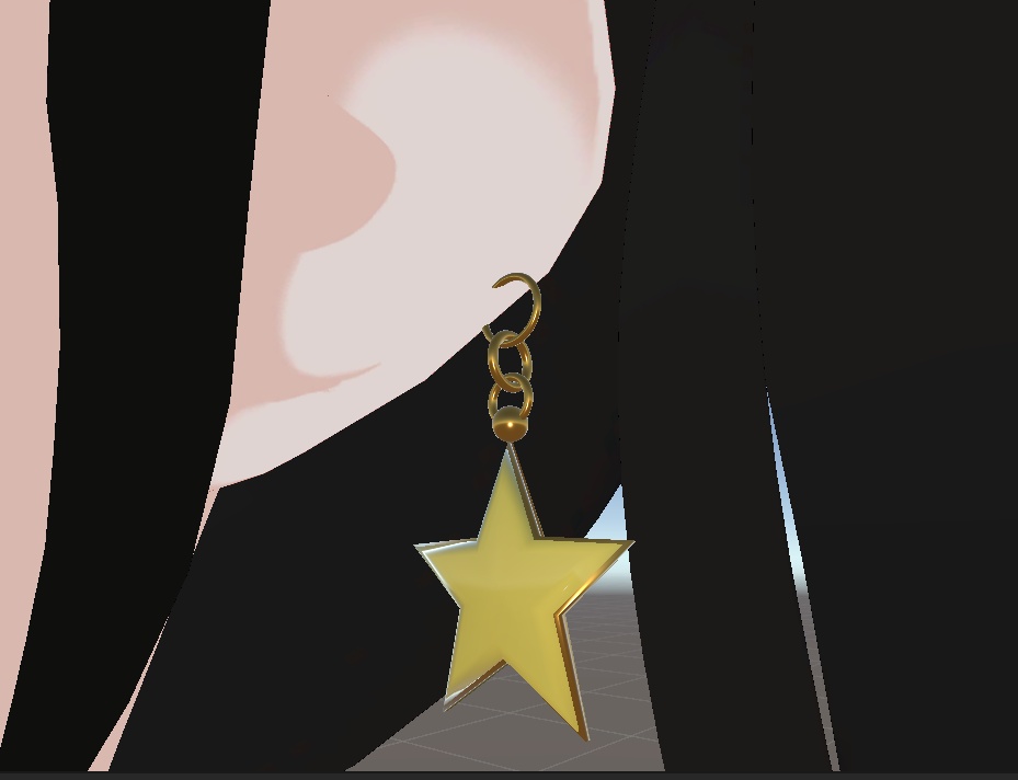 【無料版あり】VRChat向け ゆらゆら宝石チャームセット