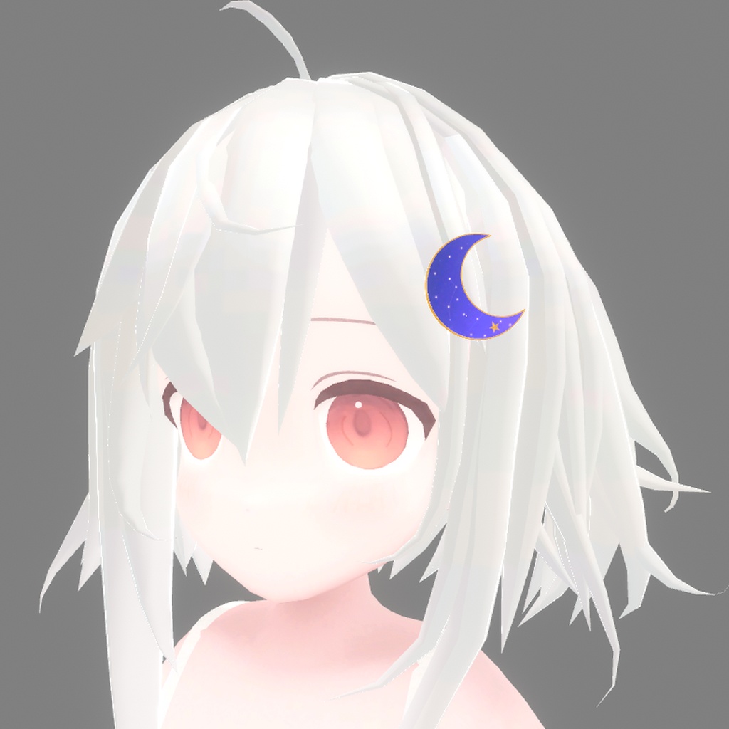 【VRChat向け】プラネタリウム・ミニヘアアクセセット【無料版あり】