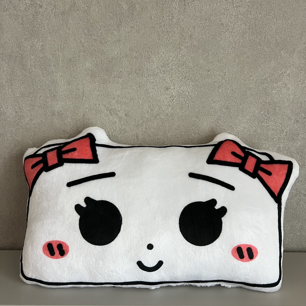 とうふめんたるずふかふかクッション(くるみちゃん)