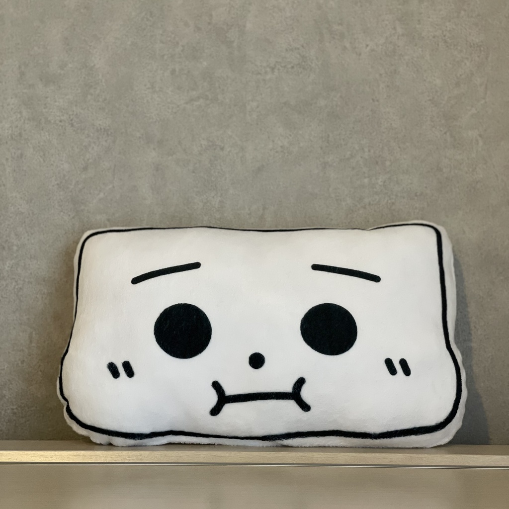 とうふめんたるずふかふかクッション(ごまぞうくん)