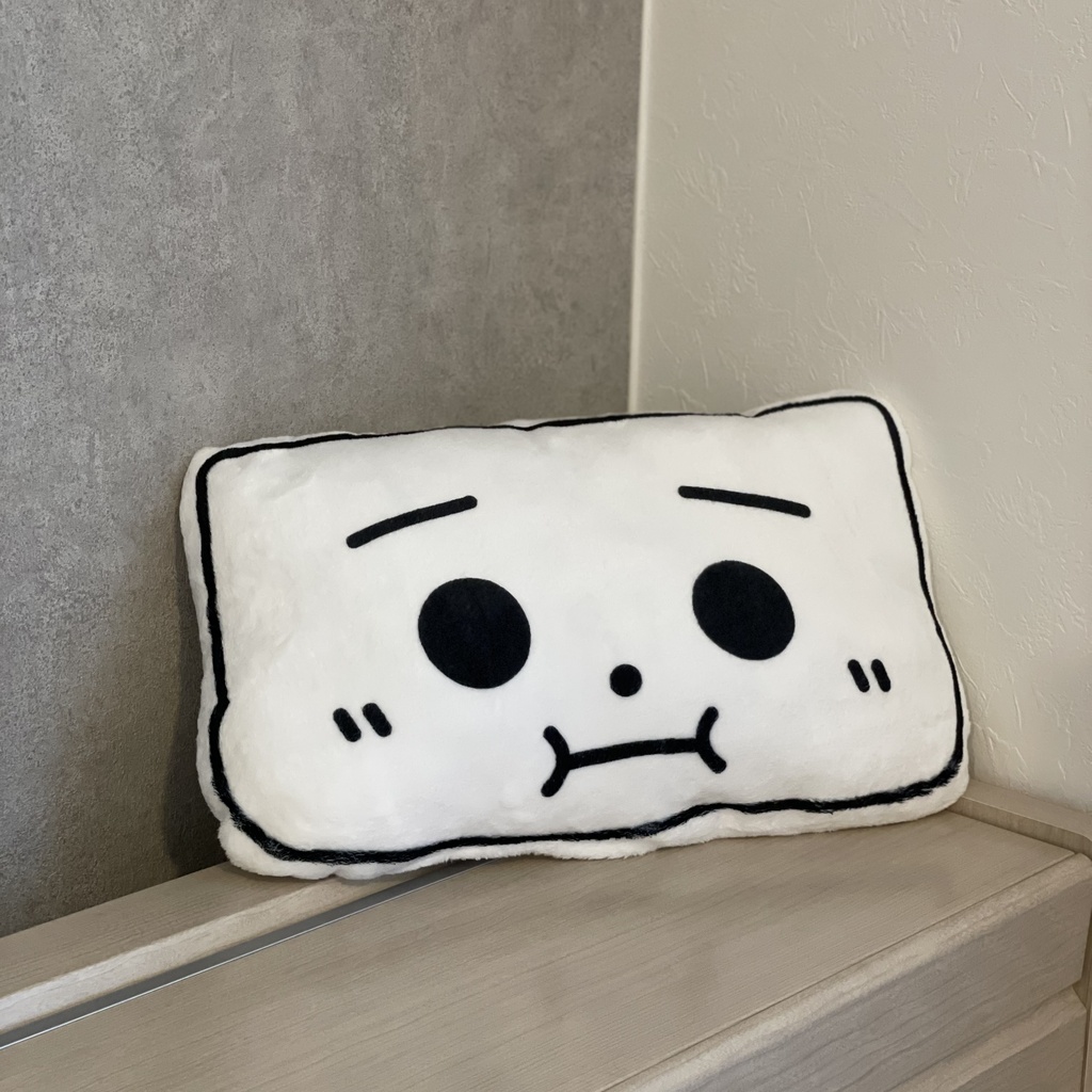 とうふめんたるずふかふかクッション(ごまぞうくん)