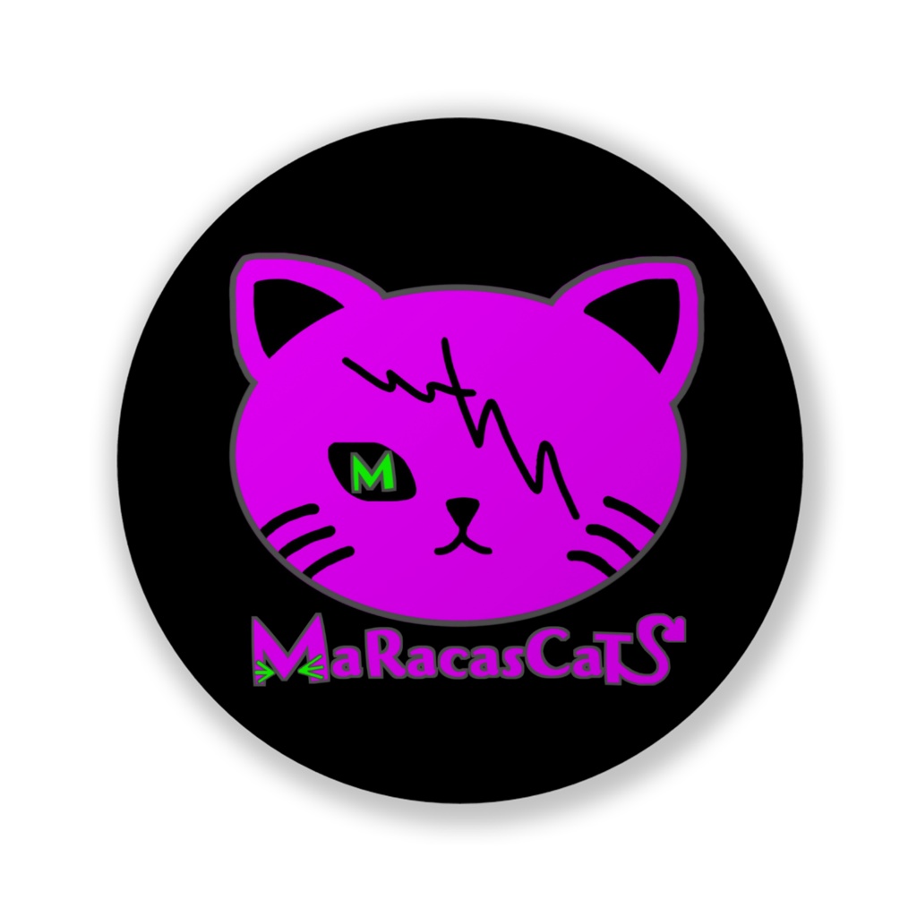 MaRacasCaTS 缶バッジ