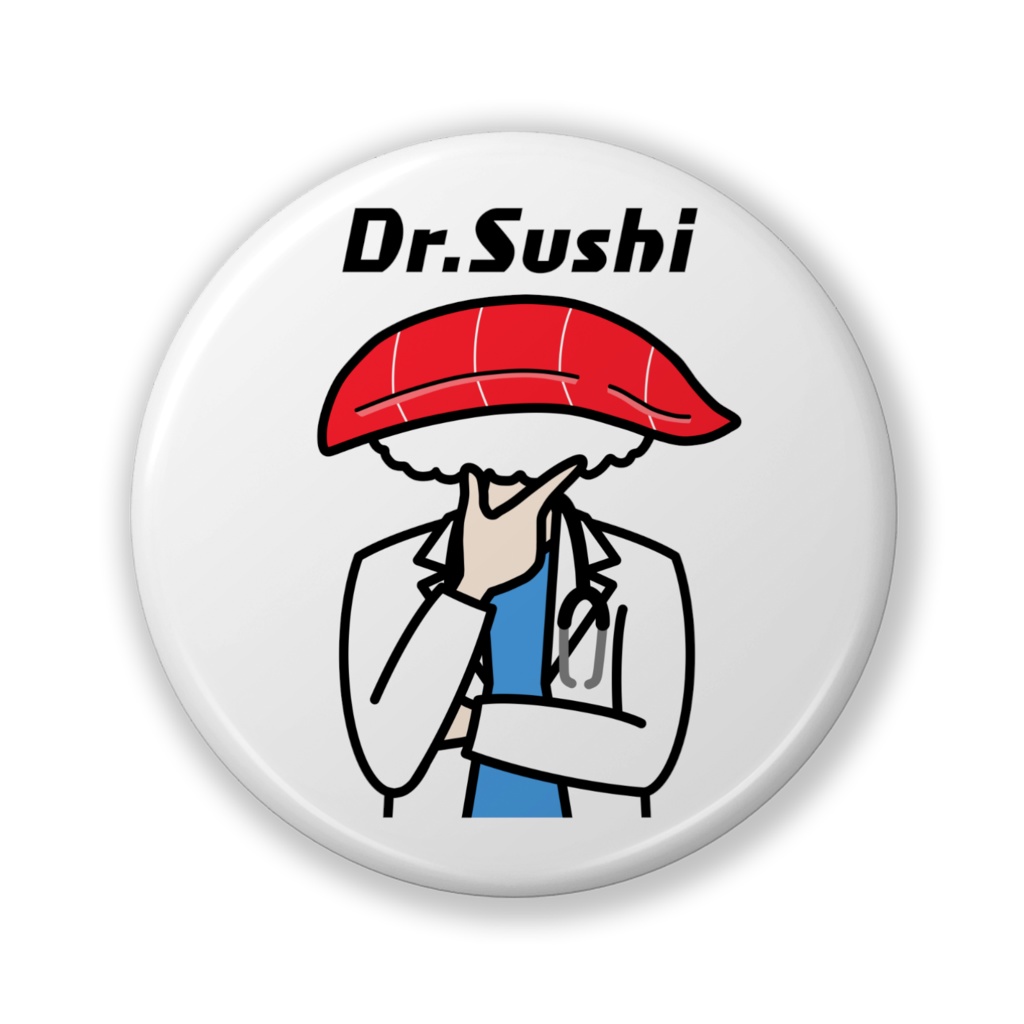 Dr.Sushi 缶バッジ