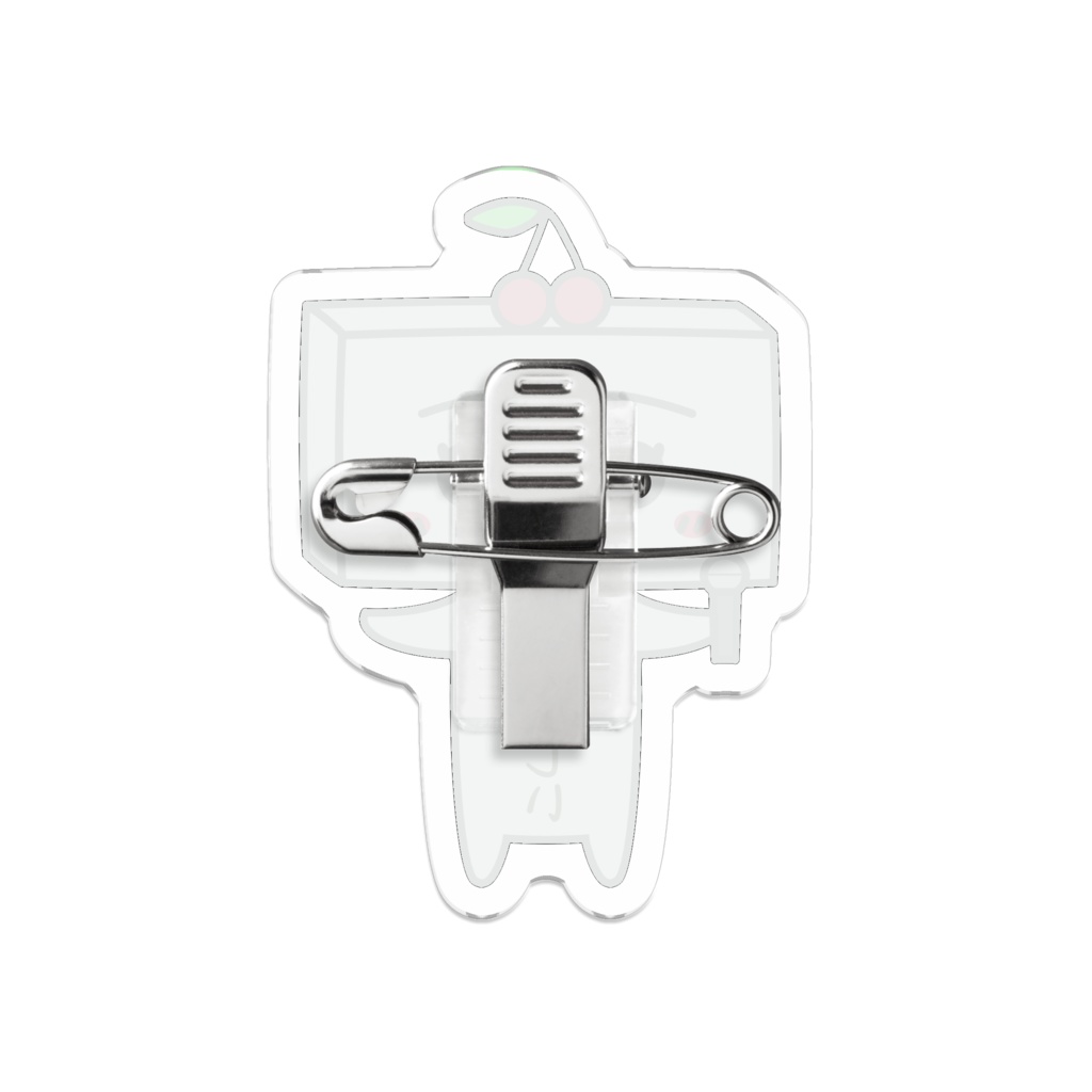 とうふめんたるずアクリルバッジ(あんずちゃん)豆腐メンタル・彼氏ほしい・軽音・ボーカル