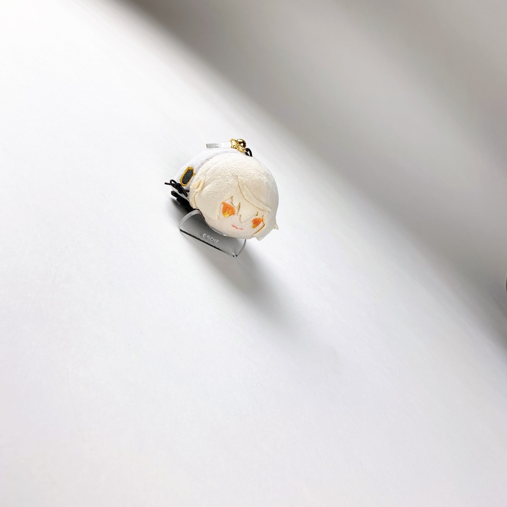 もちのあごもち 普通郵便1:ぬいぐるみスタンド(俵型向き)