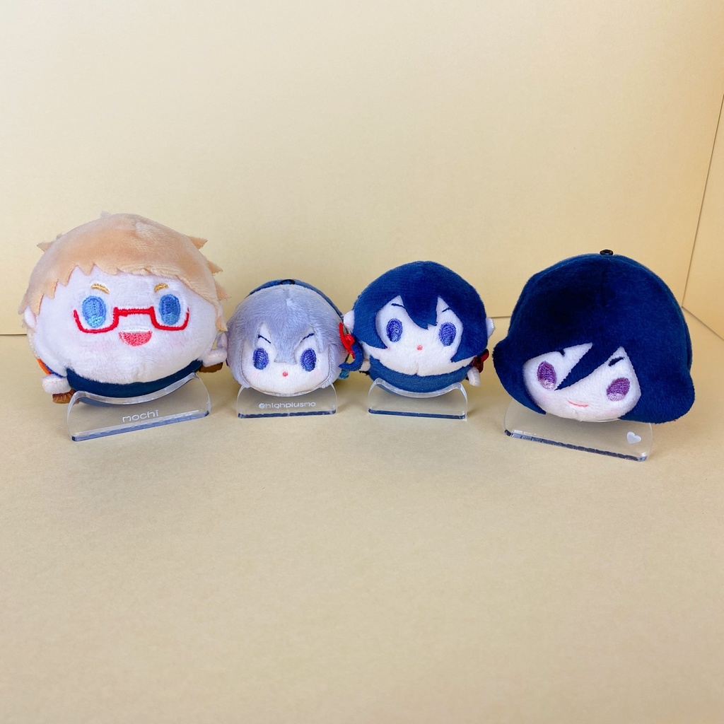 もちのあごもち 普通郵便1:ぬいぐるみスタンド(俵型向き)