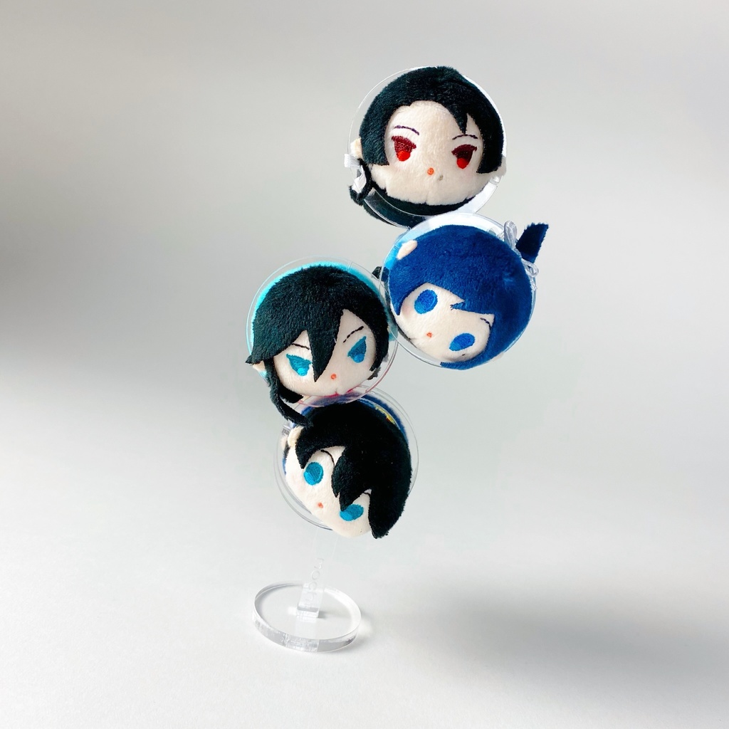 ミニサイズ こもちもちて・もちとこもちのなかよしこまど