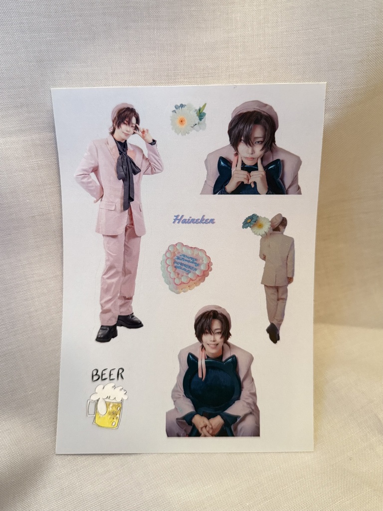 シールシート「Pink」