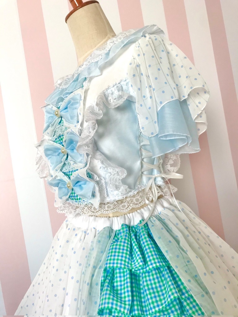 ぶるーしゅがー❄️なアイドル衣装