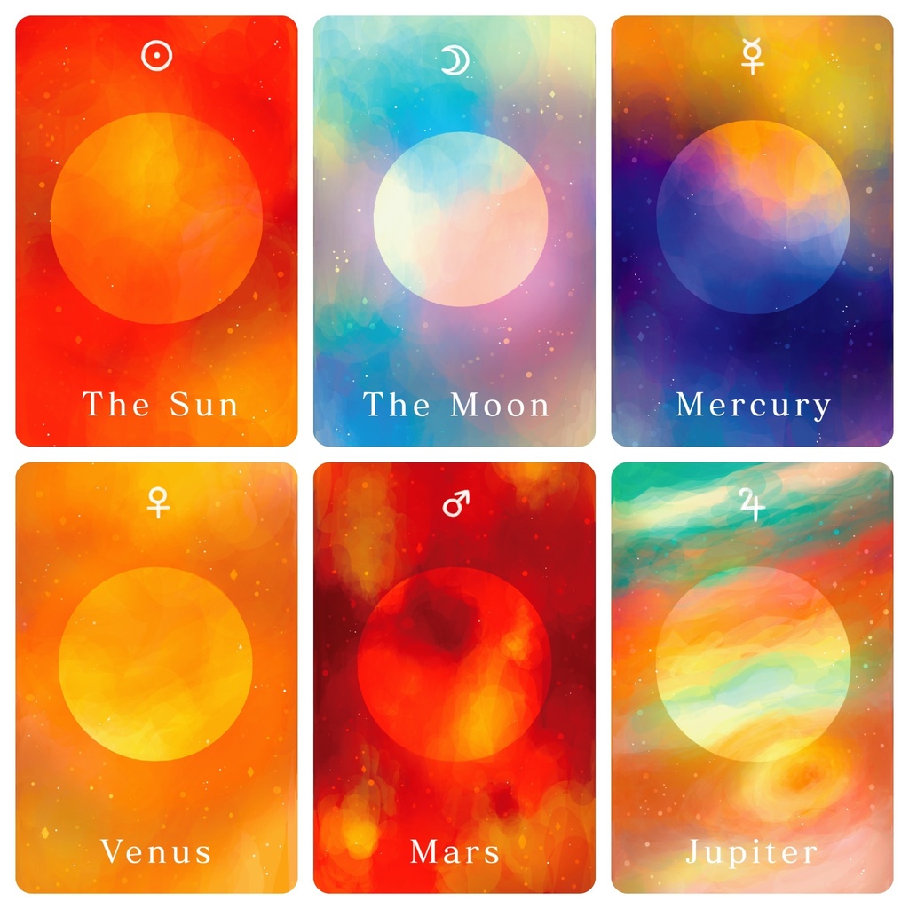 スタークリーム アストロロジーカード(巾着袋&プチ説明書付き)STAR CREAM ASTROLOGY CARDS