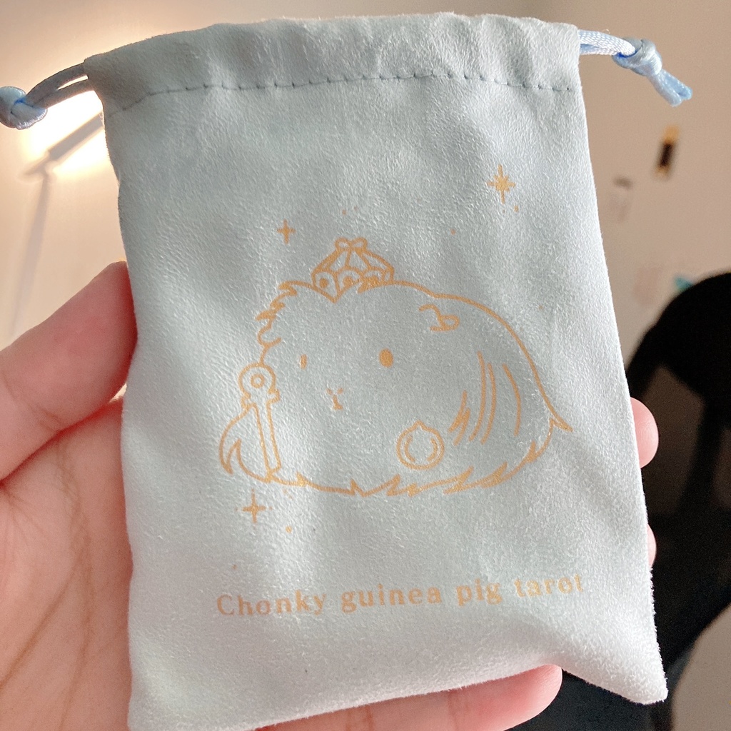 もっちりモルモットタロット 22枚(巾着袋&プチ解説書付き)