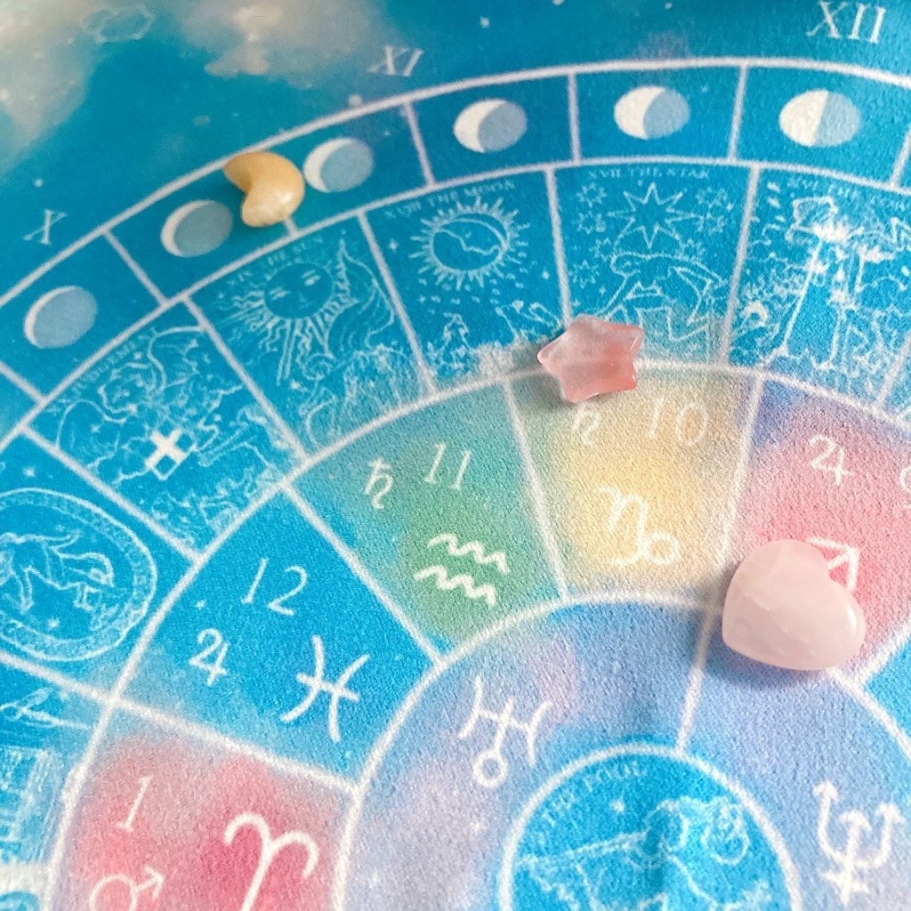 ふしぎでかわいい石占い ファンシーリソマンシー 3点セット(シート、石、解説書)