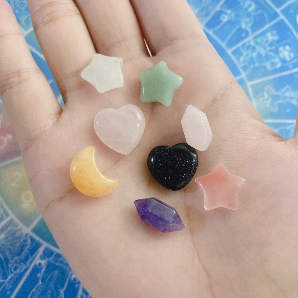 ふしぎでかわいい石占い ファンシーリソマンシー 3点セット(シート、石、解説書)