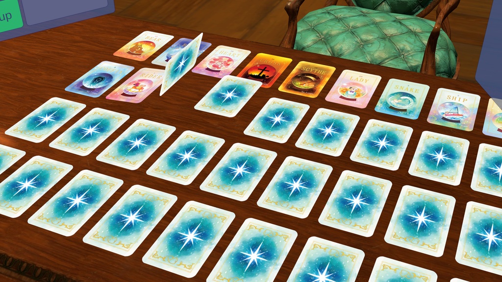 【T-cups専用追加データ】ぽちゃリスのルノルマンカード【VRC】