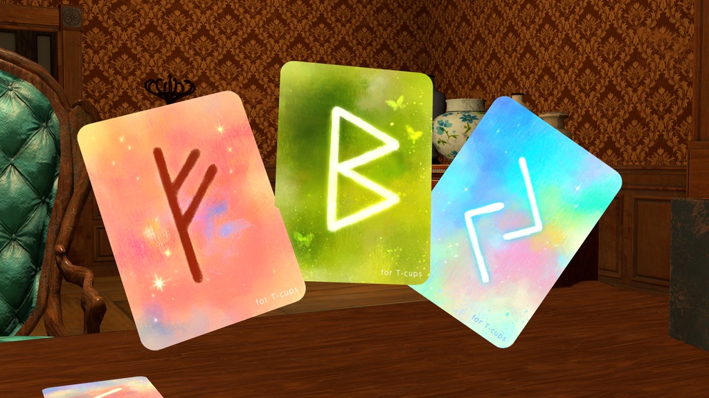 【T-cups専用追加データ】スタークリーム・ルーンカード【VRC】