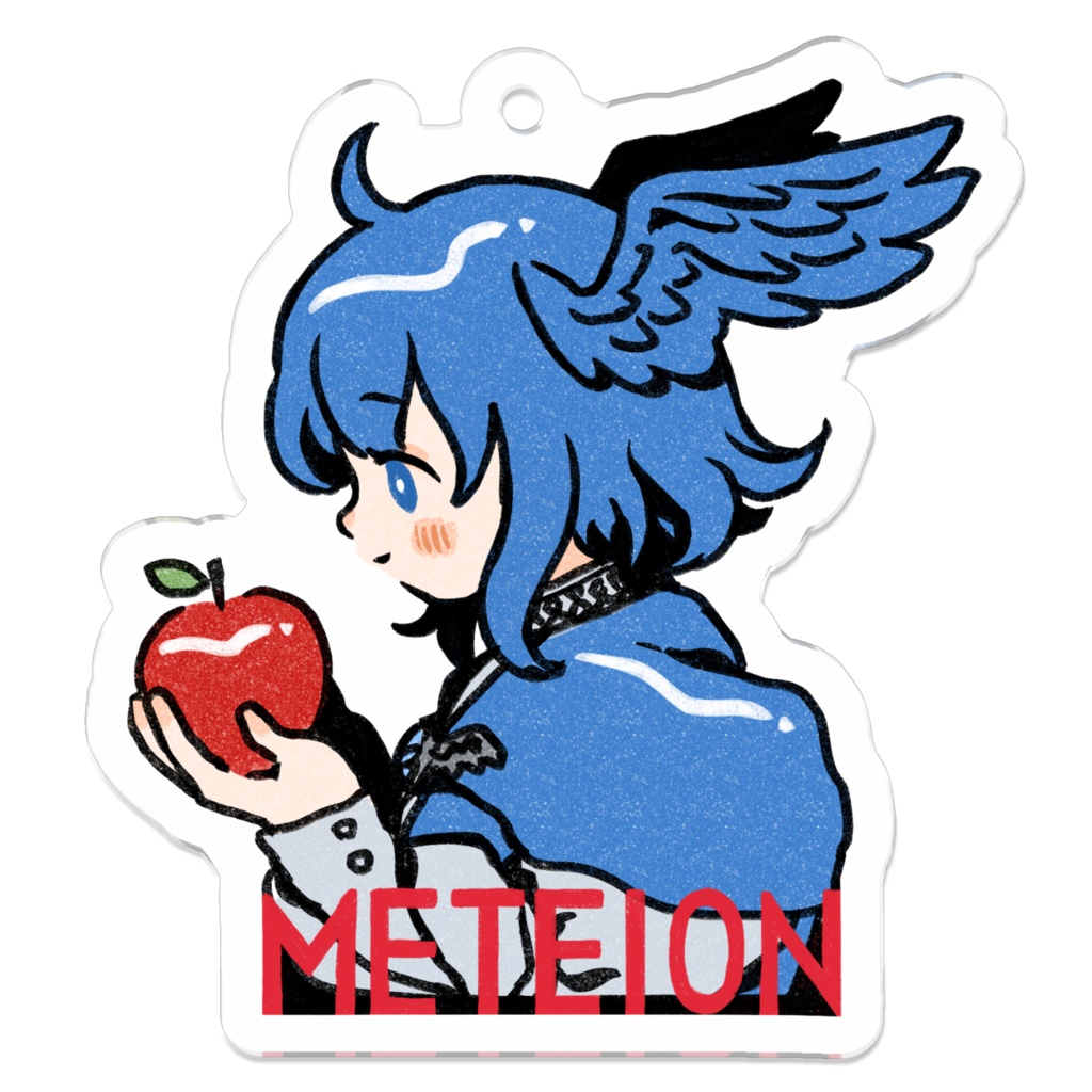 赤い林檎と青い鳥の少女
