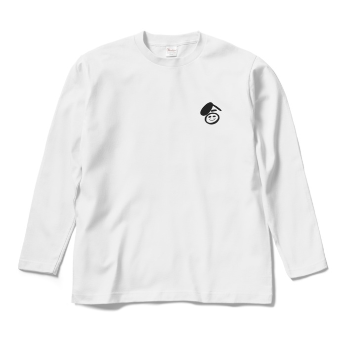 ゴーダ呉福店 シンプルロゴ ロングTシャツ ホワイト