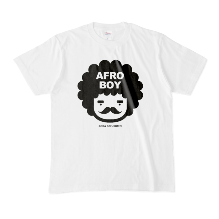 アフロ坊や Tシャツ ホワイト