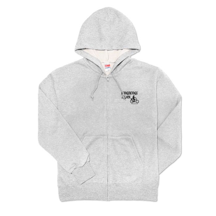 KOGIKOGI JISAN ジップパーカー 杢グレー