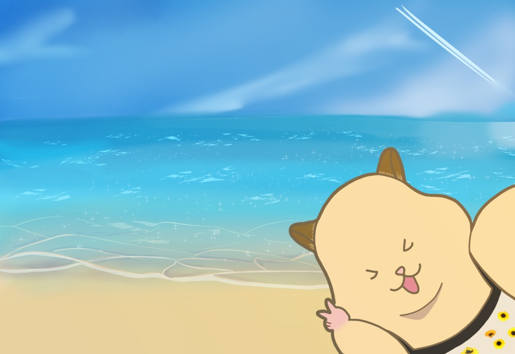 ポストカード　海辺