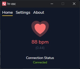 hr-osc (HeartRate OSC with Pulsoid for VRChat)
