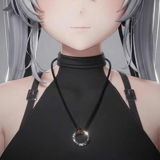【VRChat想定】リング ネックレス