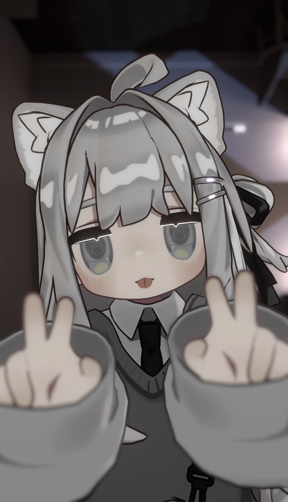 【キプフェル対応】ひょっこりぬこアイテクスチャ