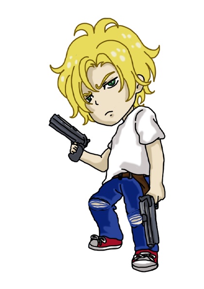 Ash Lynx Sticker