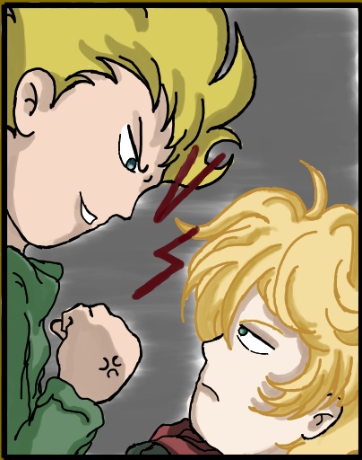 Ash vs Arthur Sticker