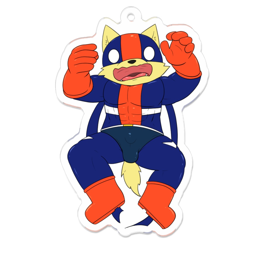 【キ－ホルダー】バンテージ　やられポーズ