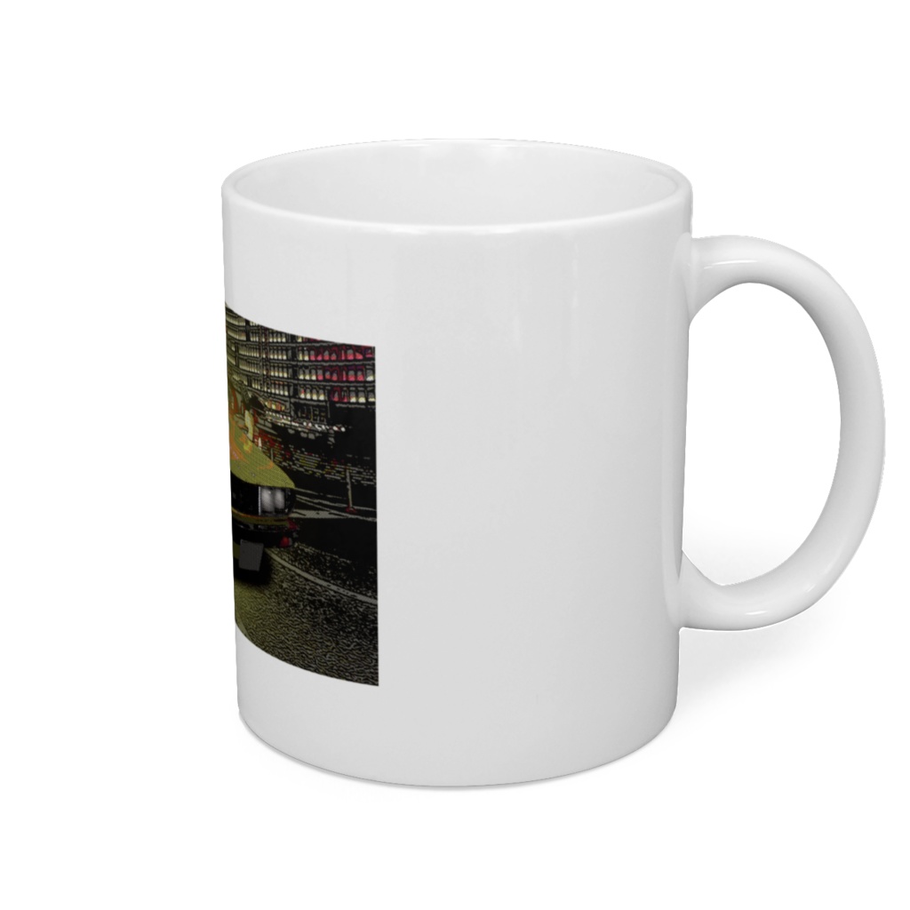 ISUZU 117クーペ イラストマグカップ