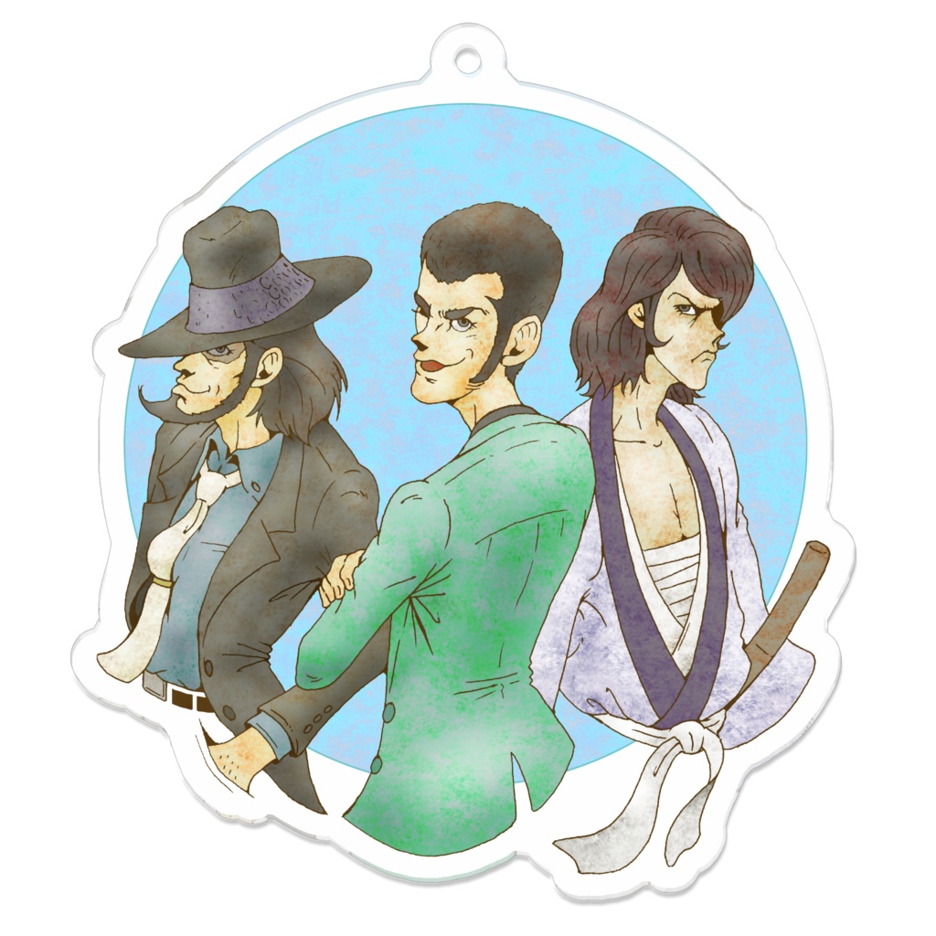 L峰 ルパン　キーホルダー