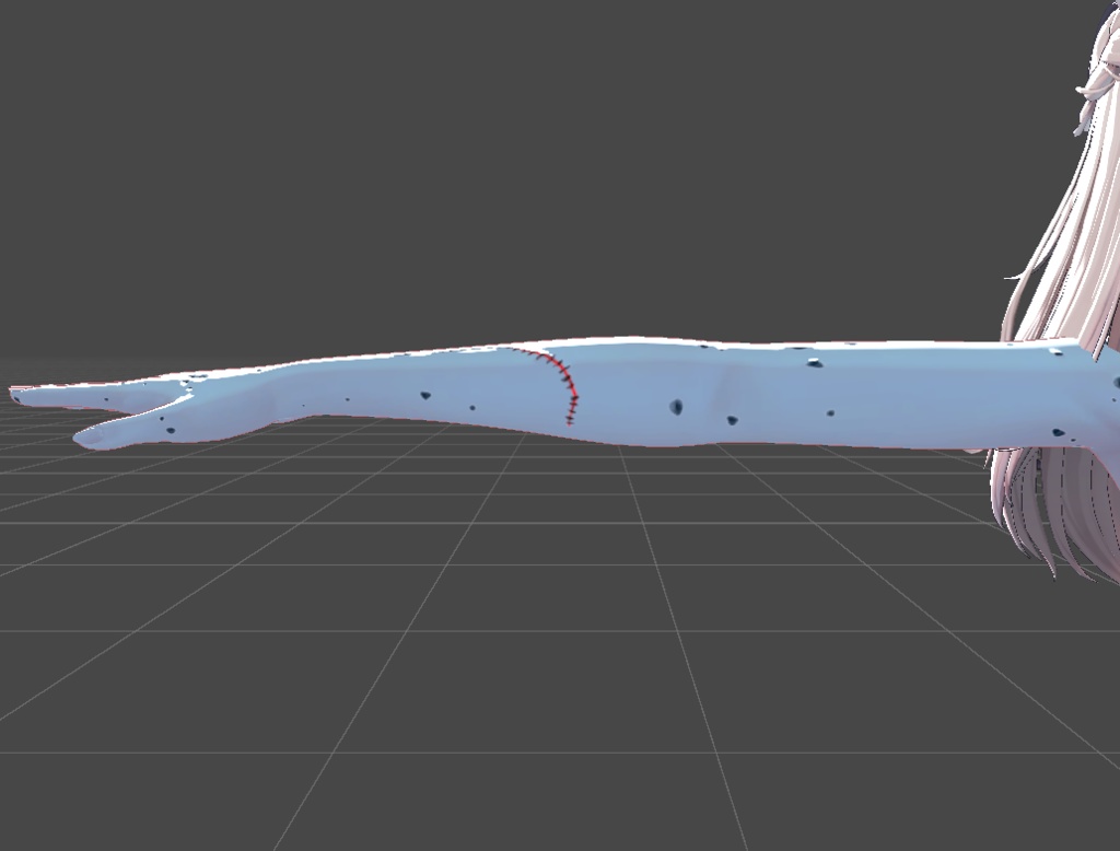 2025年最新版★しなのちゃん専用・ゾンビ化テクスチャ、マテリアルセット