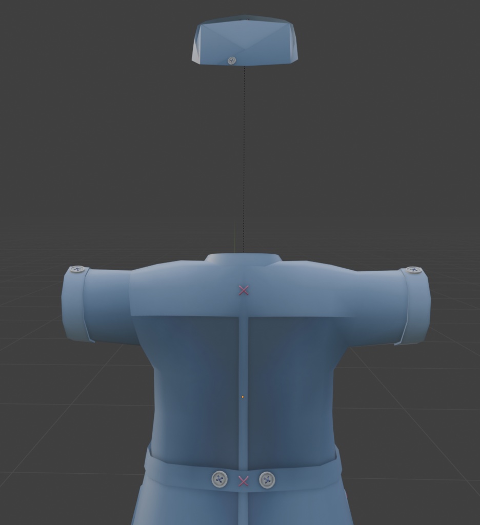 しなのちゃん専用・ナース服(追加テクスチャあり)