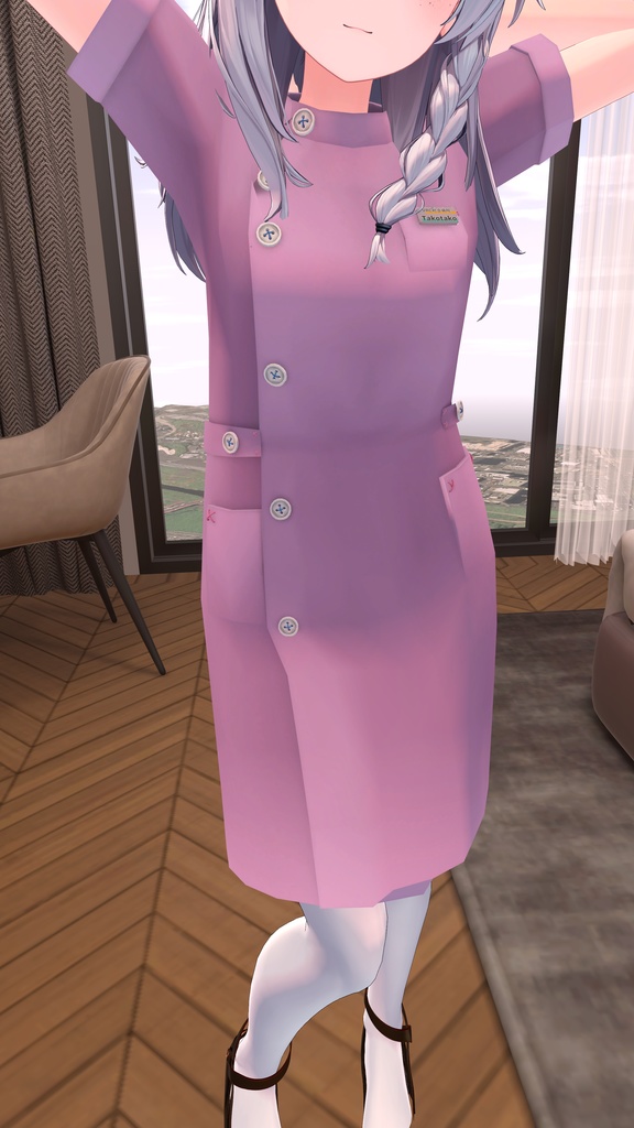 しなのちゃん専用・ナース服(追加テクスチャあり)