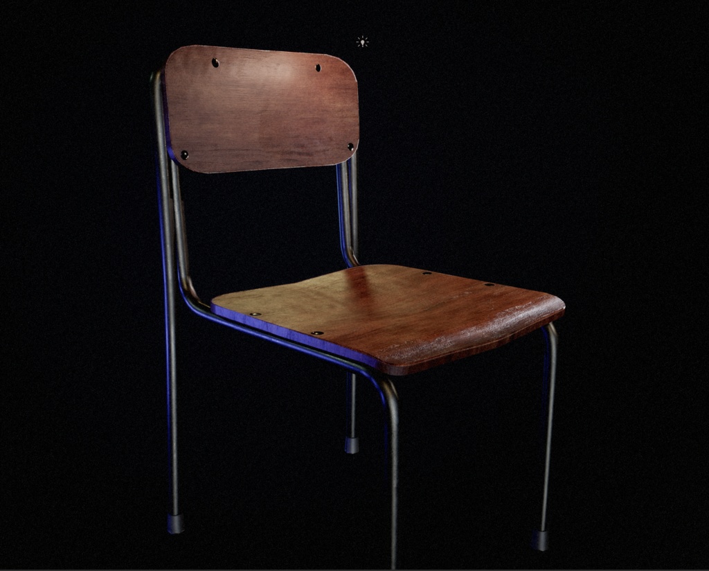 学校の椅子