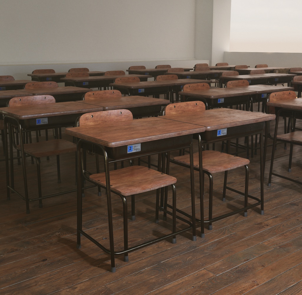 学校の教室セット