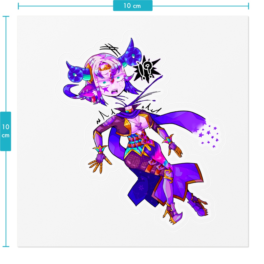 ロキちゃんの首ちょんぱステッカー