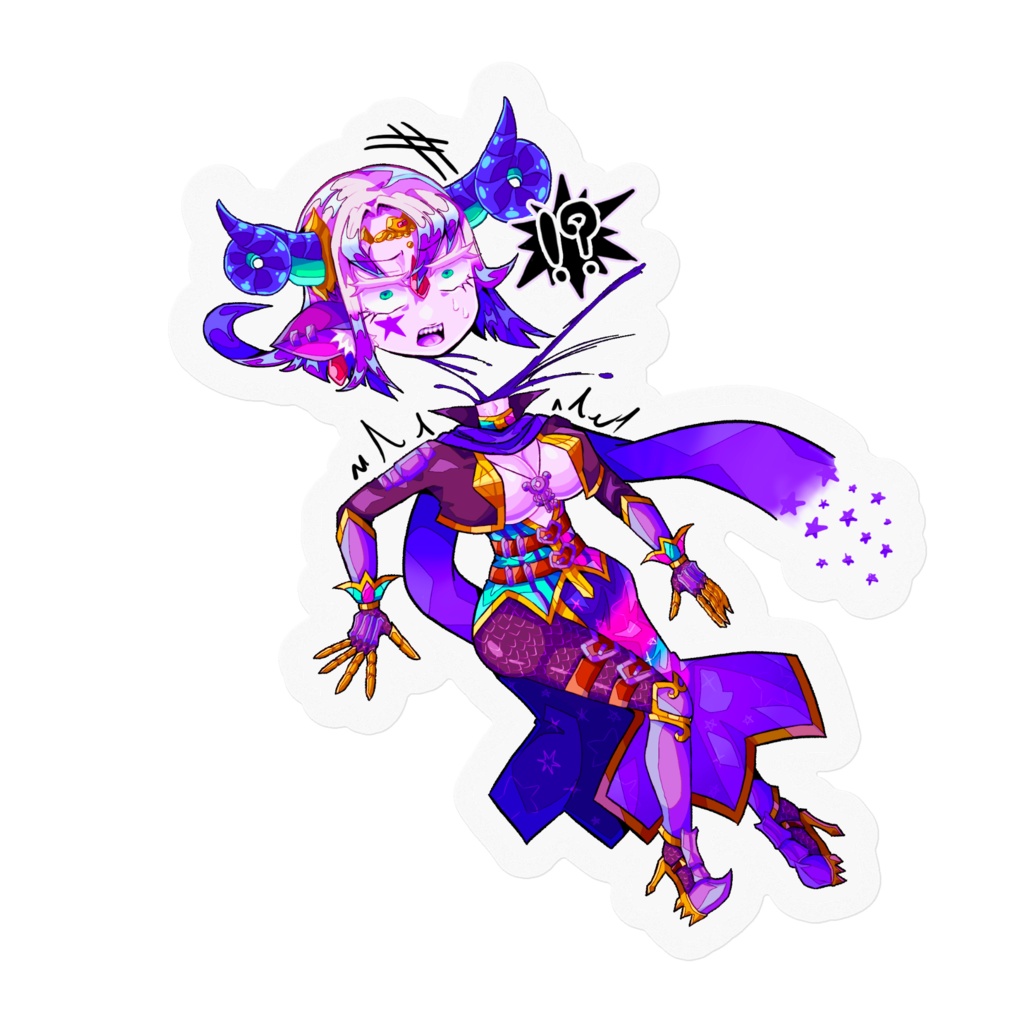 ロキちゃんの首ちょんぱステッカー