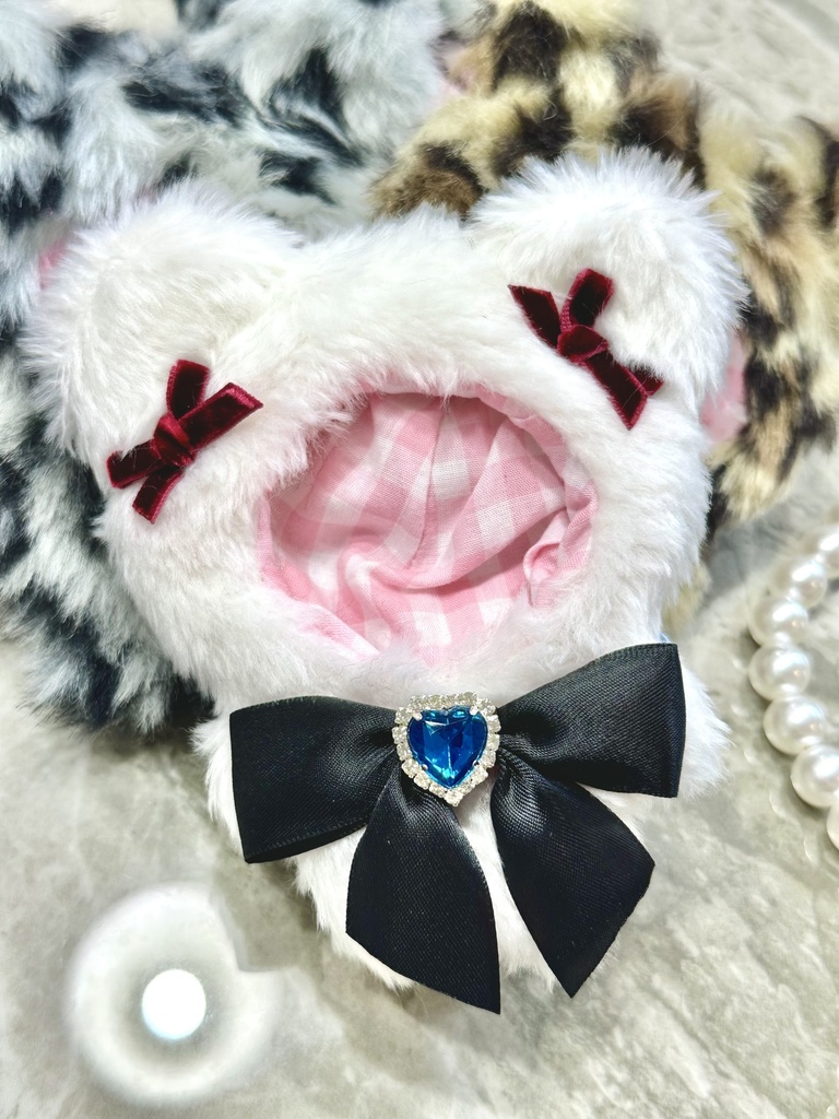 【現品】10センチサイズ＊ぬい着ぐるみ　しろくま