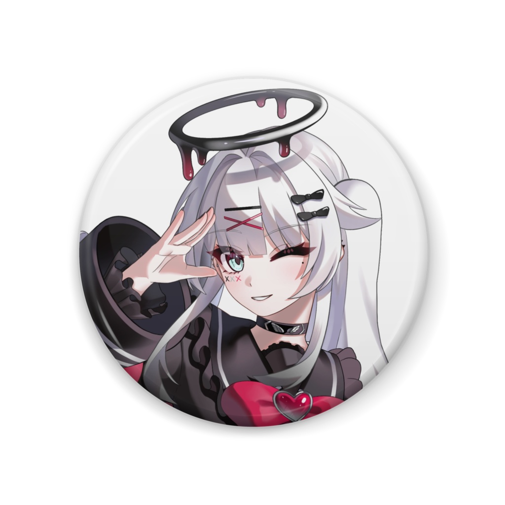 【デビュー記念】缶バッチ(白)