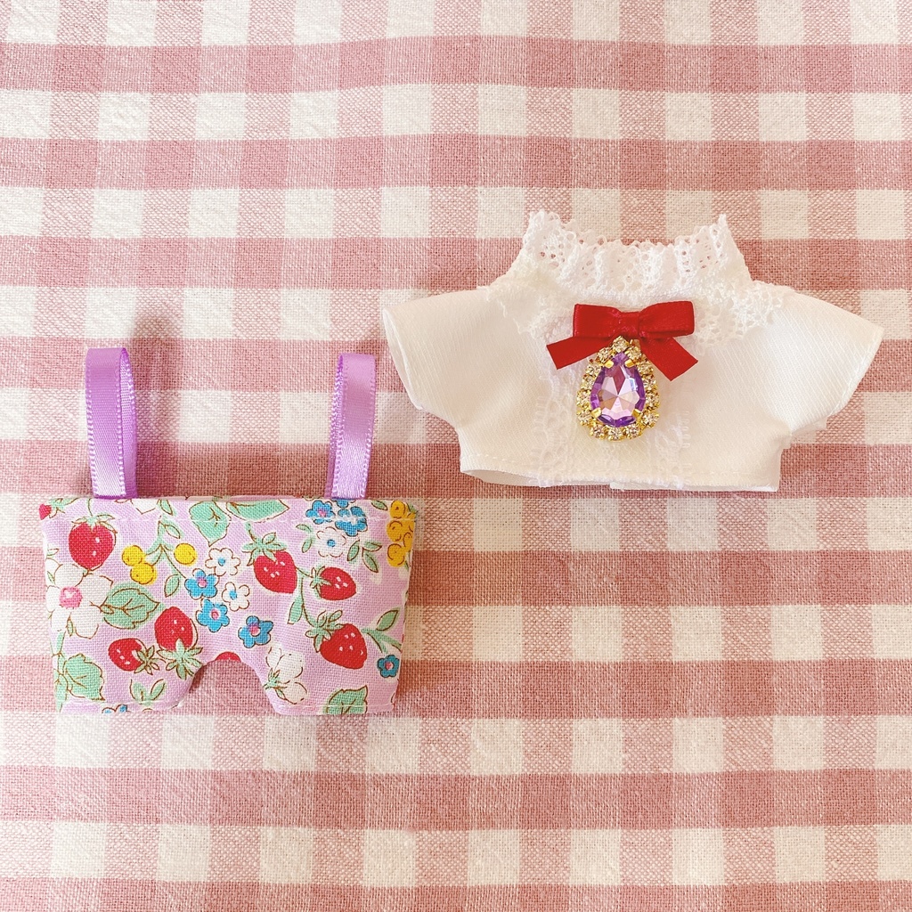 イチゴ柄♡トップス&ズボンset