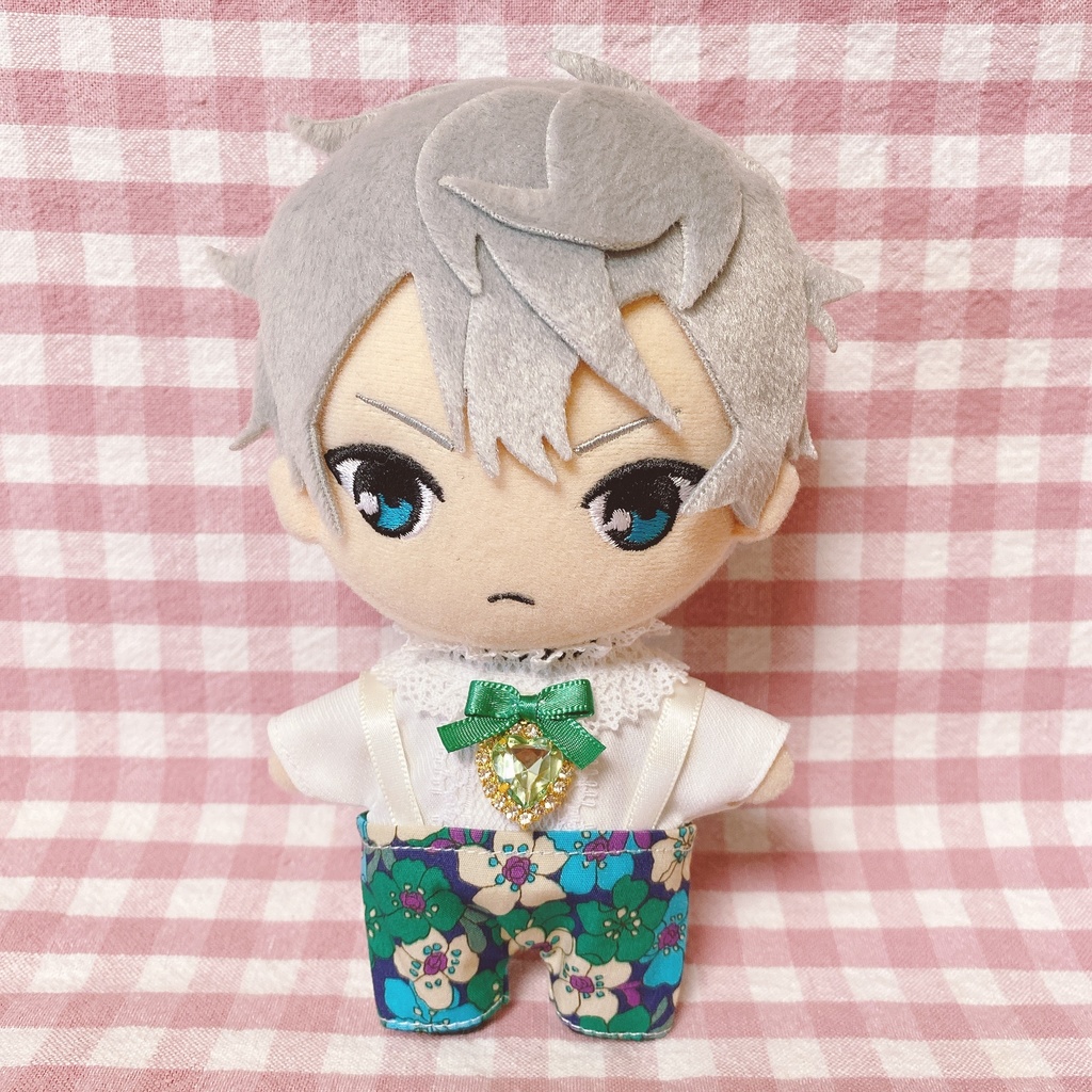 グリーン系フラワー柄♡トップス&ズボンset