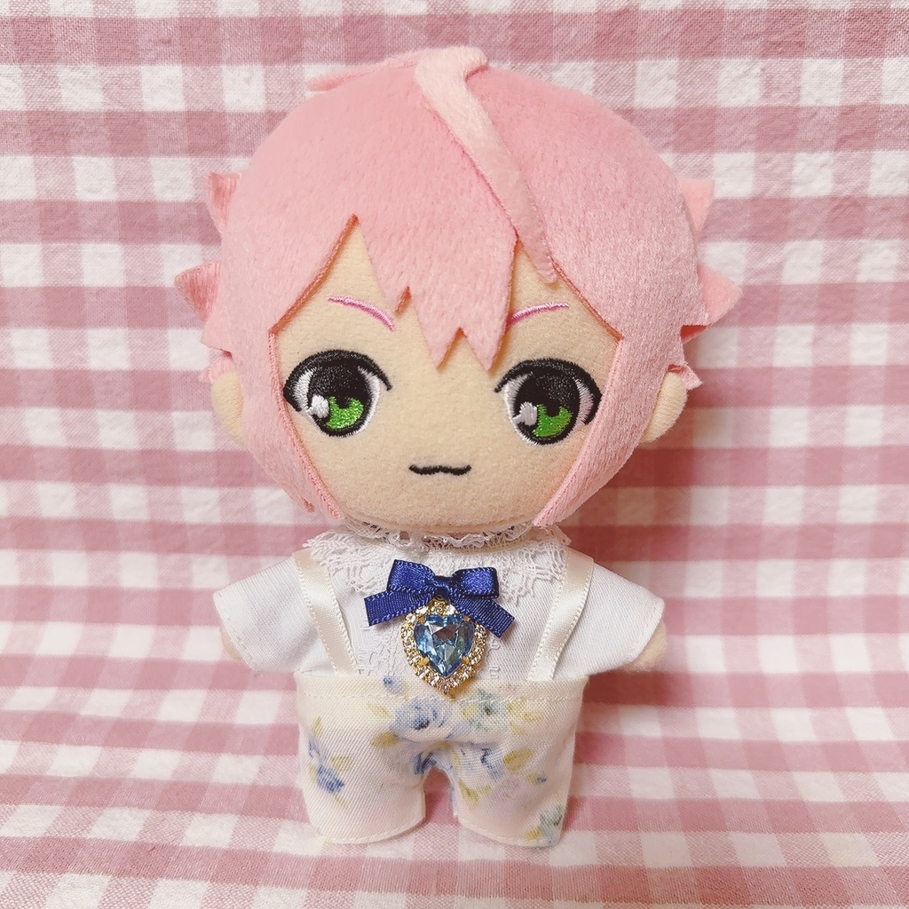 ブルーローズ柄♡トップス&ズボンset