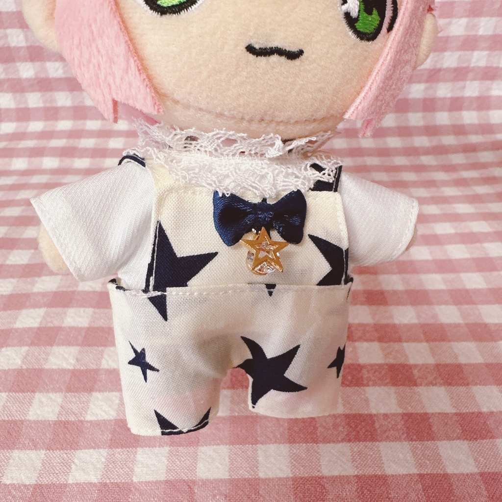 星柄♡トップス&サロペットset