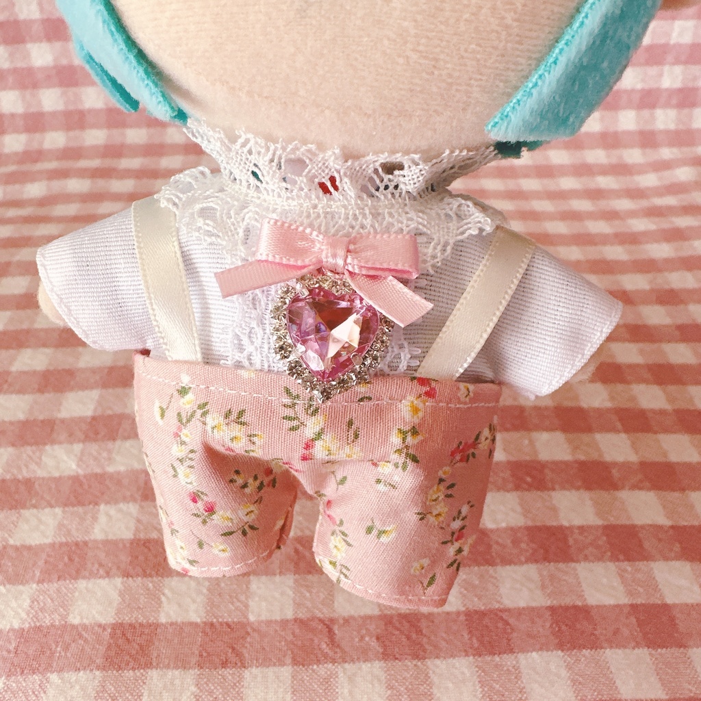 ピンク×フラワー柄♡トップス&ズボンset