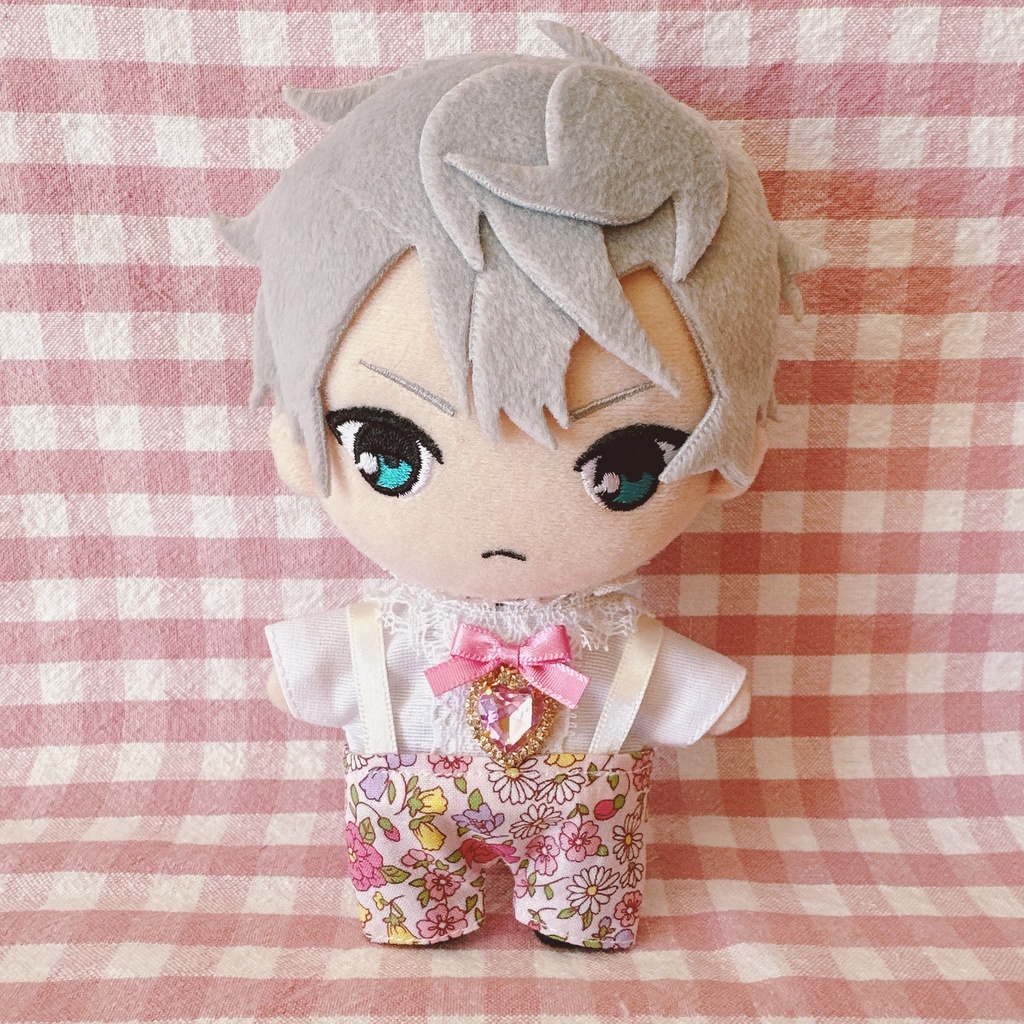 春色ピンクフラワー柄♡トップス&ズボンset