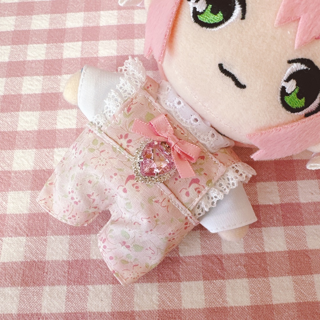 淡ピンク色フラワー柄♡3点set